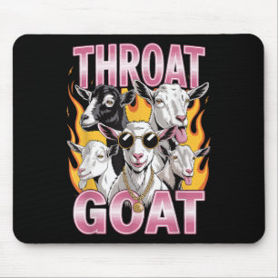 Tapis De Souris Sarcasti Graphique Adulte Offensive Goat Throat