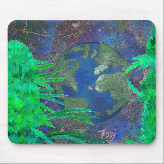 Tapis De Souris "Sarclez l'art @TeddyArt du monde" Mousepad 2012