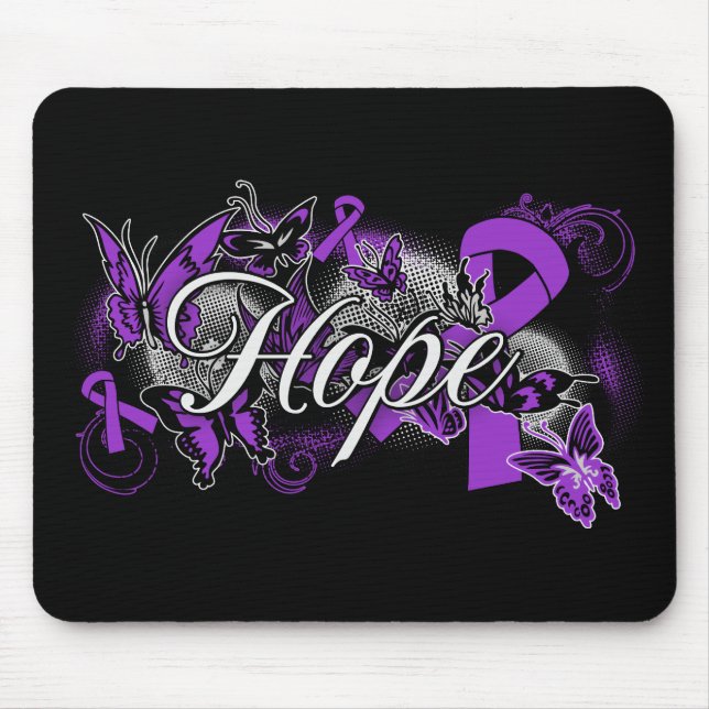 Tapis De Souris Sarcoidosis Hope Garden Ribbon (Devant)