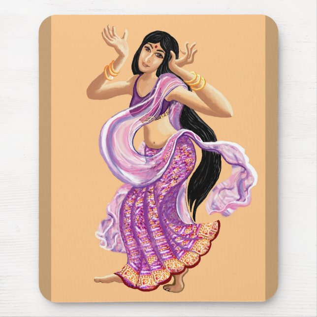 Tapis De Souris Sari Dancer (Devant)
