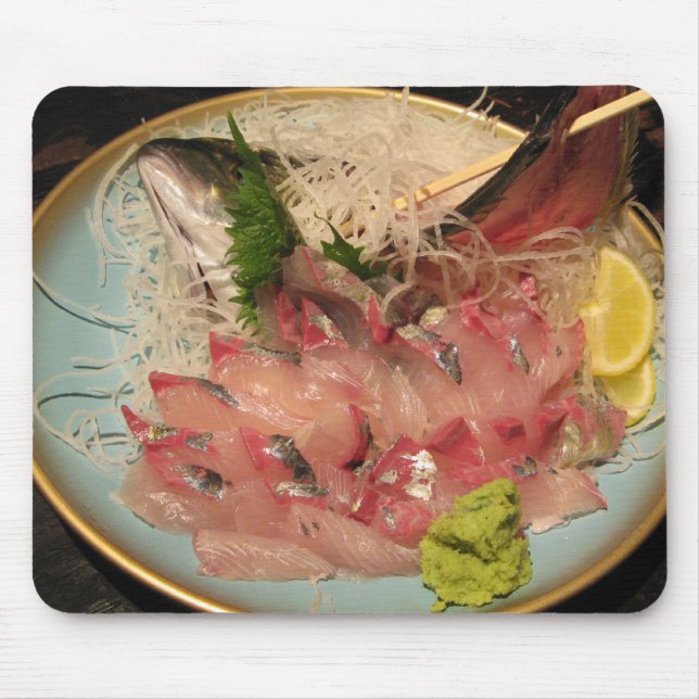 Tapis De Souris Sashimi 刺 身 ... Nourriture japonaise (Devant)