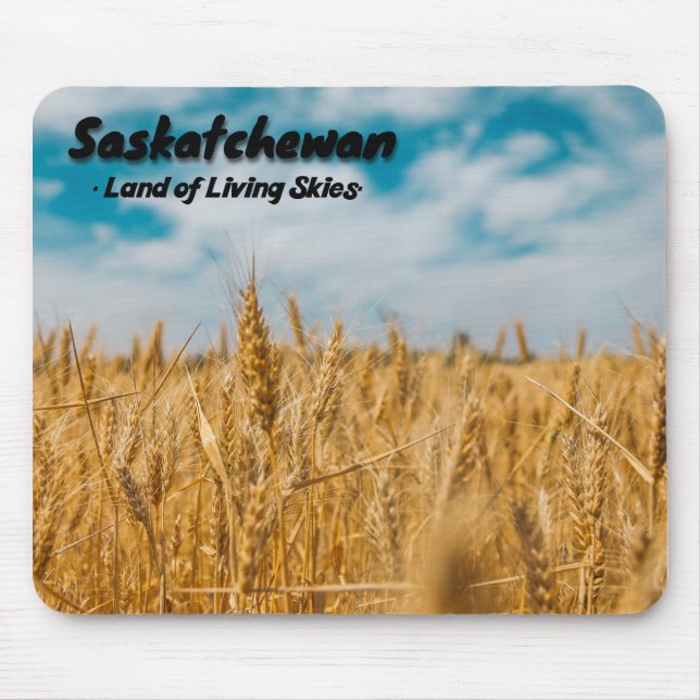 Tapis De Souris Saskatchewan Blé Field (Devant)