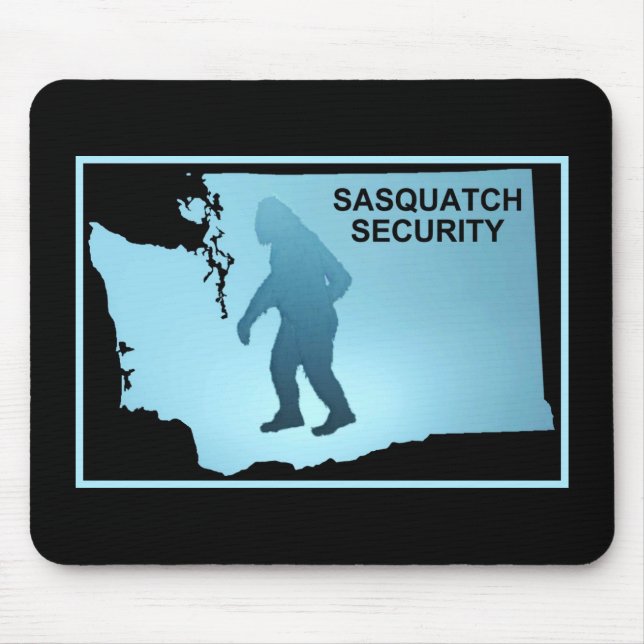 Tapis De Souris Sasquatch Security - Washington (Devant)