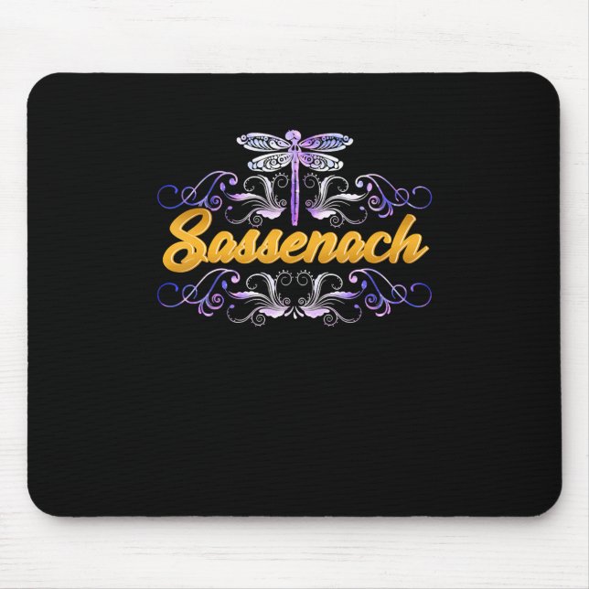 Tapis De Souris Sassenach Outlander Blue Dragonfly (Devant)
