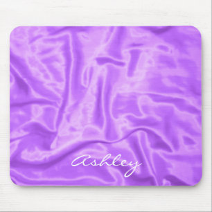 Tapis De Souris Satin Violet - Mousepad Ordinateur