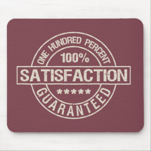 Tapis De Souris SATISFACTION GARANTIE mousepad personnalisé