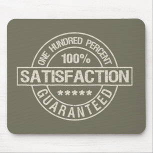 Tapis De Souris SATISFACTION GARANTIE mousepad personnalisé