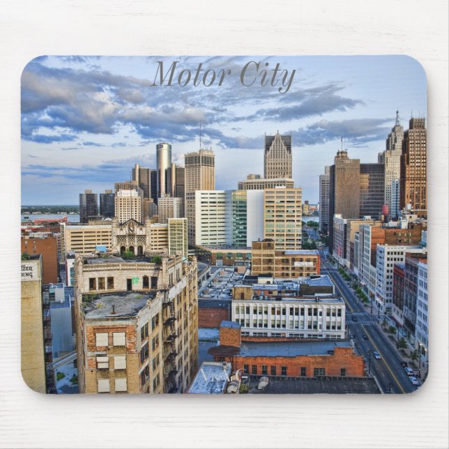Tapis De Souris Saturation de ville de moteur (Devant)