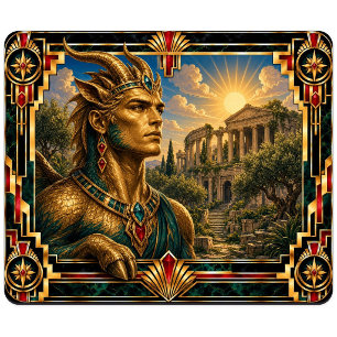Tapis De Souris Satyre, Art Déco Mythique