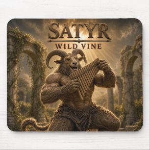 Tapis De Souris Satyre Vigne Sauvage Dark Realism
