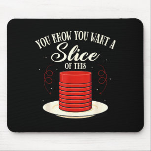 Tapis De Souris Sauce de canneberges en gelée en conserve Action d