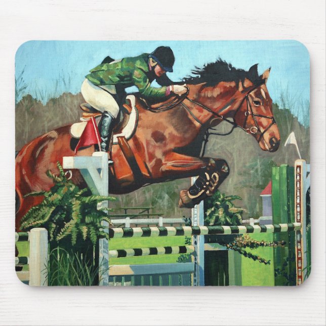 Tapis De Souris Saut de cheval haute résolution (Devant)