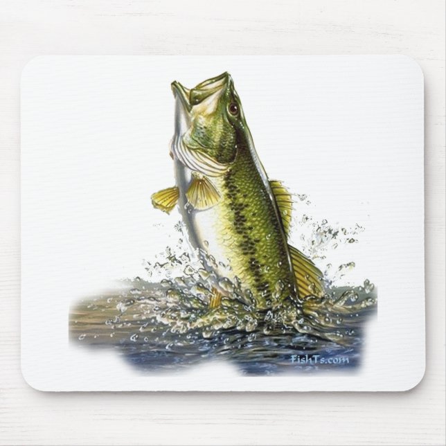 Tapis De Souris Saut de la basse de large ouverture (Devant)