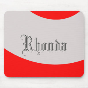 Tapis De Souris Saute rouge et gris