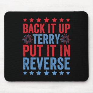 Tapis De Souris Sauvegarde Terry Placez-Le Dans Feu Inverse 4e