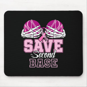 Tapis De Souris Sauvez 2ème Byse amusant Bysebyll Cancer du Sein A