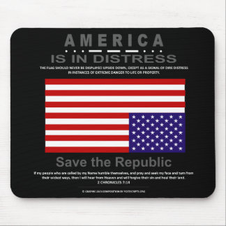 Tapis De Souris Sauvez le message République