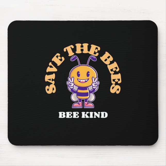 Tapis De Souris Sauvez Les Abeilles (Devant)