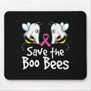 Tapis De Souris Sauvez les abeilles Boo Sensibilisation au cancer