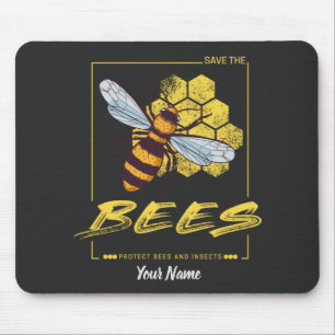 Tapis De Souris Sauvez les abeilles pour l'apiculteur et l'apicult