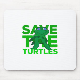 Tapis De Souris Sauvez Les Tortues