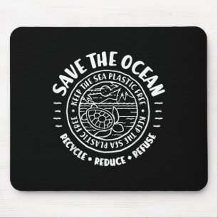 Tapis De Souris Sauvez L'Océan, Protection De l'environnement, Scu