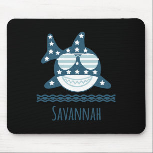 Tapis De Souris Savannah Georgia Nautical Coastal Fishing Bateau