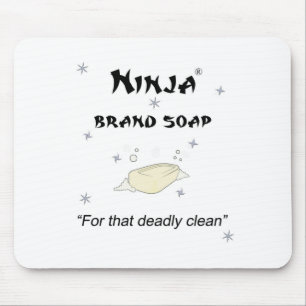 Tapis De Souris Savon de marque de Ninja - pour cela extrêmement