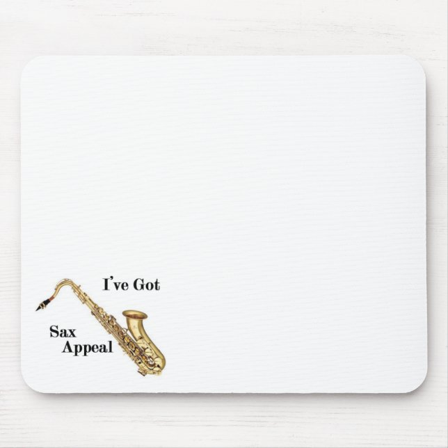 Tapis De Souris Saxophone (Devant)
