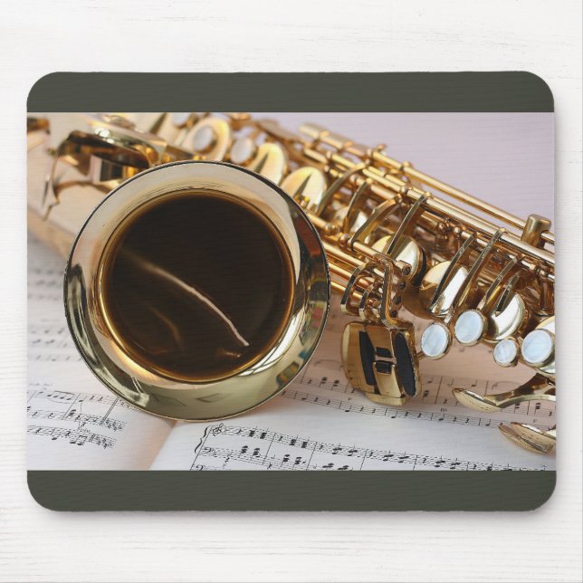 Tapis De Souris Saxophone (Devant)
