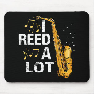 Tapis De Souris Saxophone Drôle