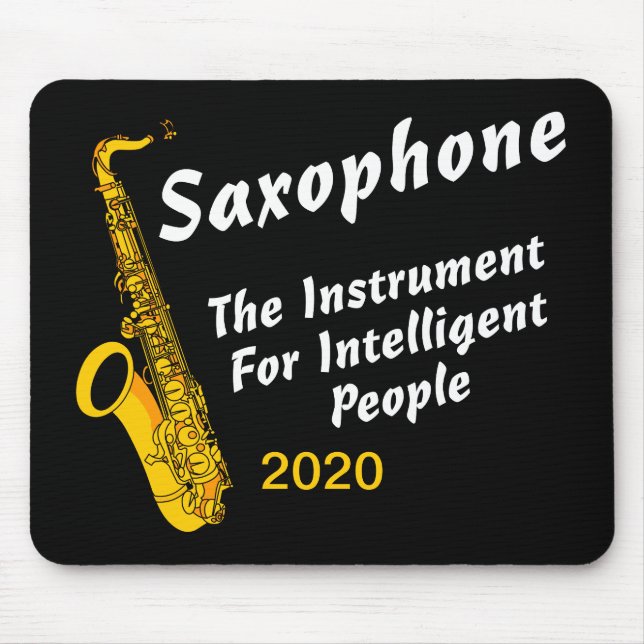 Tapis De Souris Saxophone intelligent (Devant)