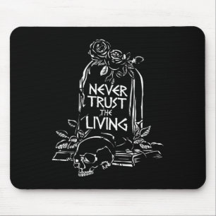 Tapis De Souris Scandale Éffrayant Halloween fantôme Dire Gothique