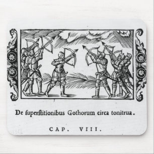 Tapis De Souris Scandinaves employant leurs flèches