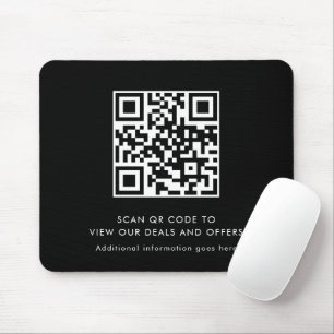 Tapis De Souris Scanner le code QR Affaires promotionnelles modern