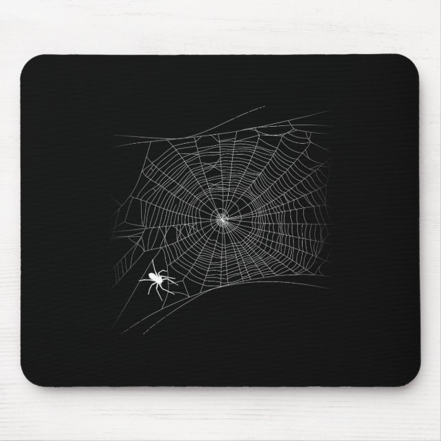 Tapis De Souris Scanner Web - Black Widow Halloween (Devant)