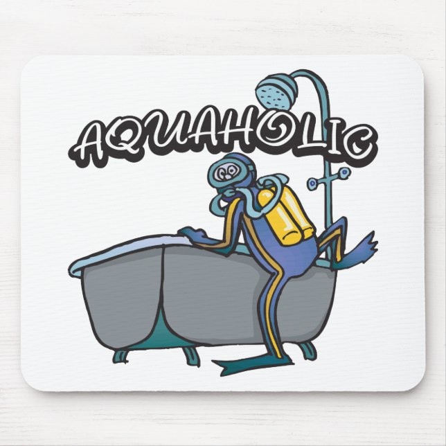 Tapis De Souris SCAPHANDRE d'Aquaholic (Devant)