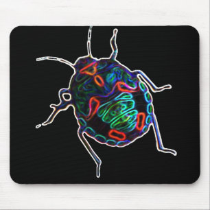 Tapis De Souris Scarabée rougeoyant - mousepad