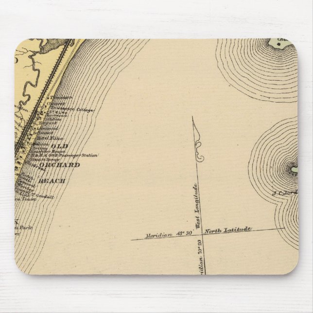 Tapis De Souris Scarborough, Old Orchard, Saco, Biddeford (Devant)