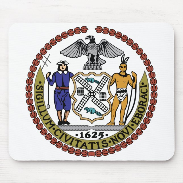 Tapis De Souris Sceau de New York (Devant)