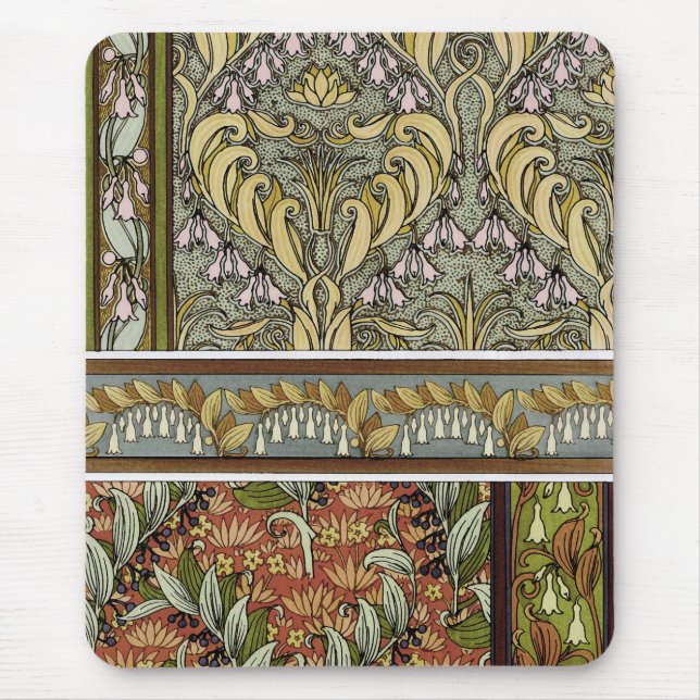 Tapis De Souris Sceau de Salomon, M.P. Verneuil, Art nouveau vinta (Devant)