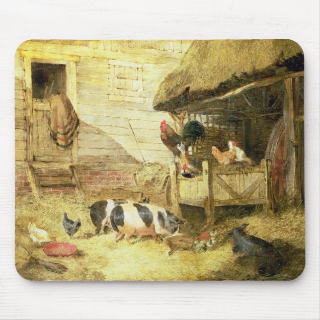 Tapis De Souris Scène de basse cour (Devant)