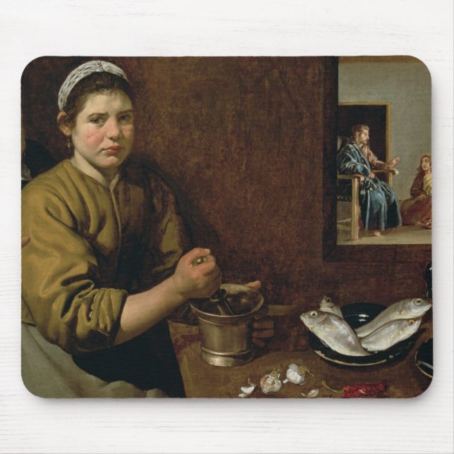 Tapis De Souris Scène de cuisine (Devant)