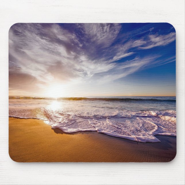 Tapis de souris Scène de plage (Devant)