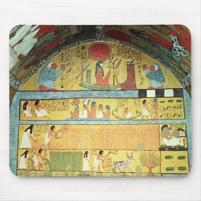Tapis De Souris Scène de récolte sur le mur est (Devant)