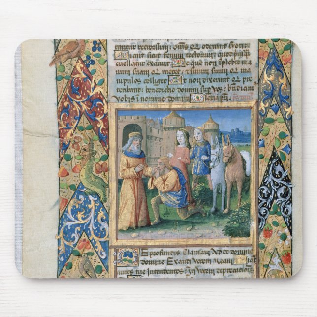 Tapis De Souris Scène des 'heures des d'Orleans de Louis (Devant)