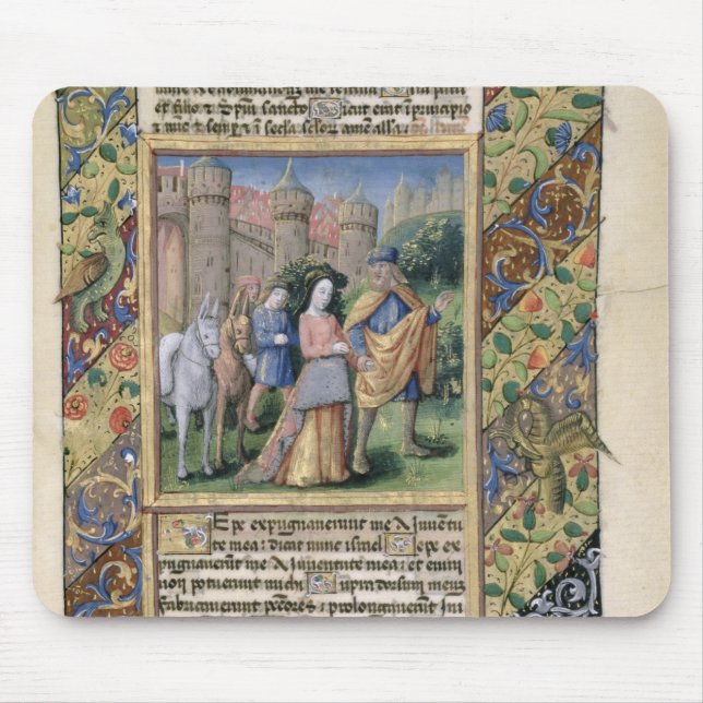 Tapis De Souris Scène des 'heures des d'Orleans de Louis (Devant)