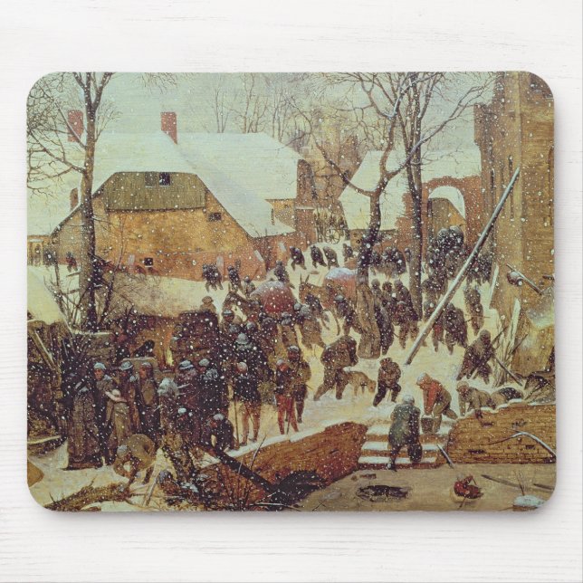 Tapis De Souris Scène d'hiver, XVIème siècle (Devant)