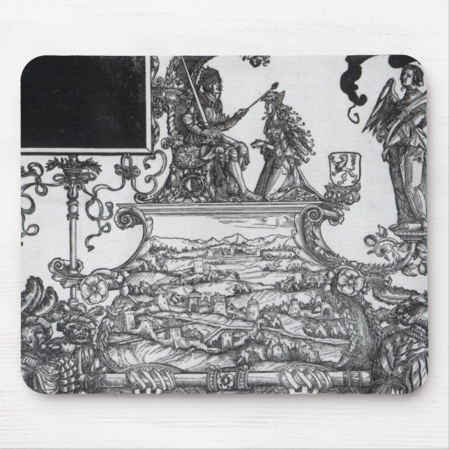 Tapis De Souris Scène du cortège triomphal de Maximilian (Devant)