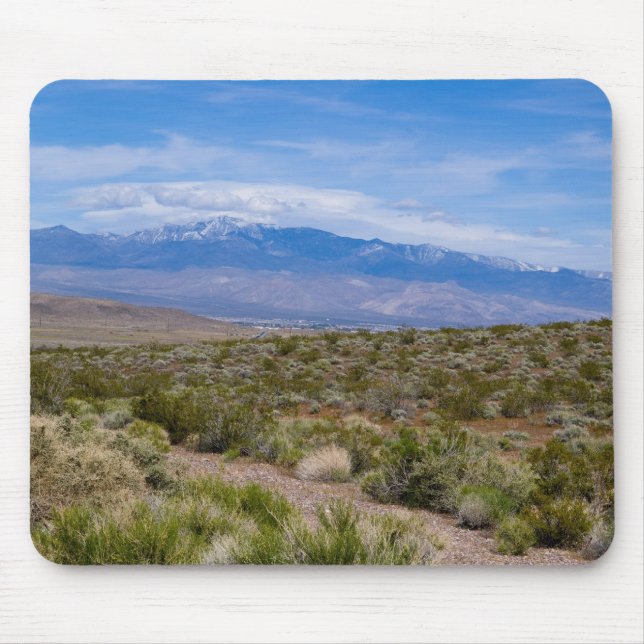 Tapis De Souris Scène du désert de Pahrump (Devant)